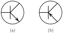 図３　丸で囲われたBJTの記号