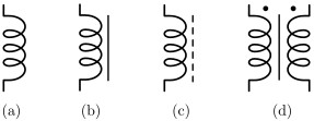 図２　インダクタの記号（旧記号）