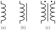 図１　インダクタの記号